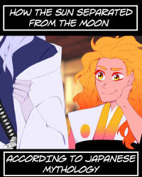 How the Sun separated from the Moon according to Japanese Mythology